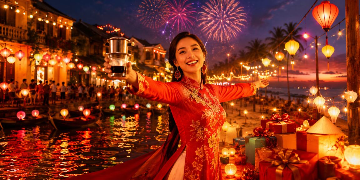 Người dùng tại Hội An thư giãn với cà phê trong khi tìm hiểu thông tin cá cược trực tuyến